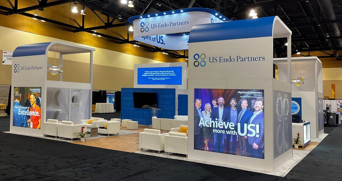 US Endo Partners trade show booth